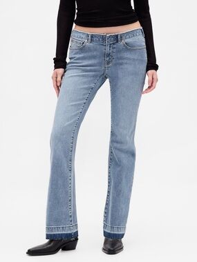 NWT GAP Low Rise Long and Lean Bootcut Jeans Size 29 Tall